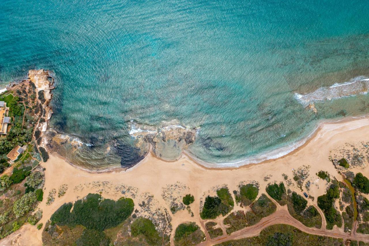 Legrena Beach House Szúnio Kültér fotó