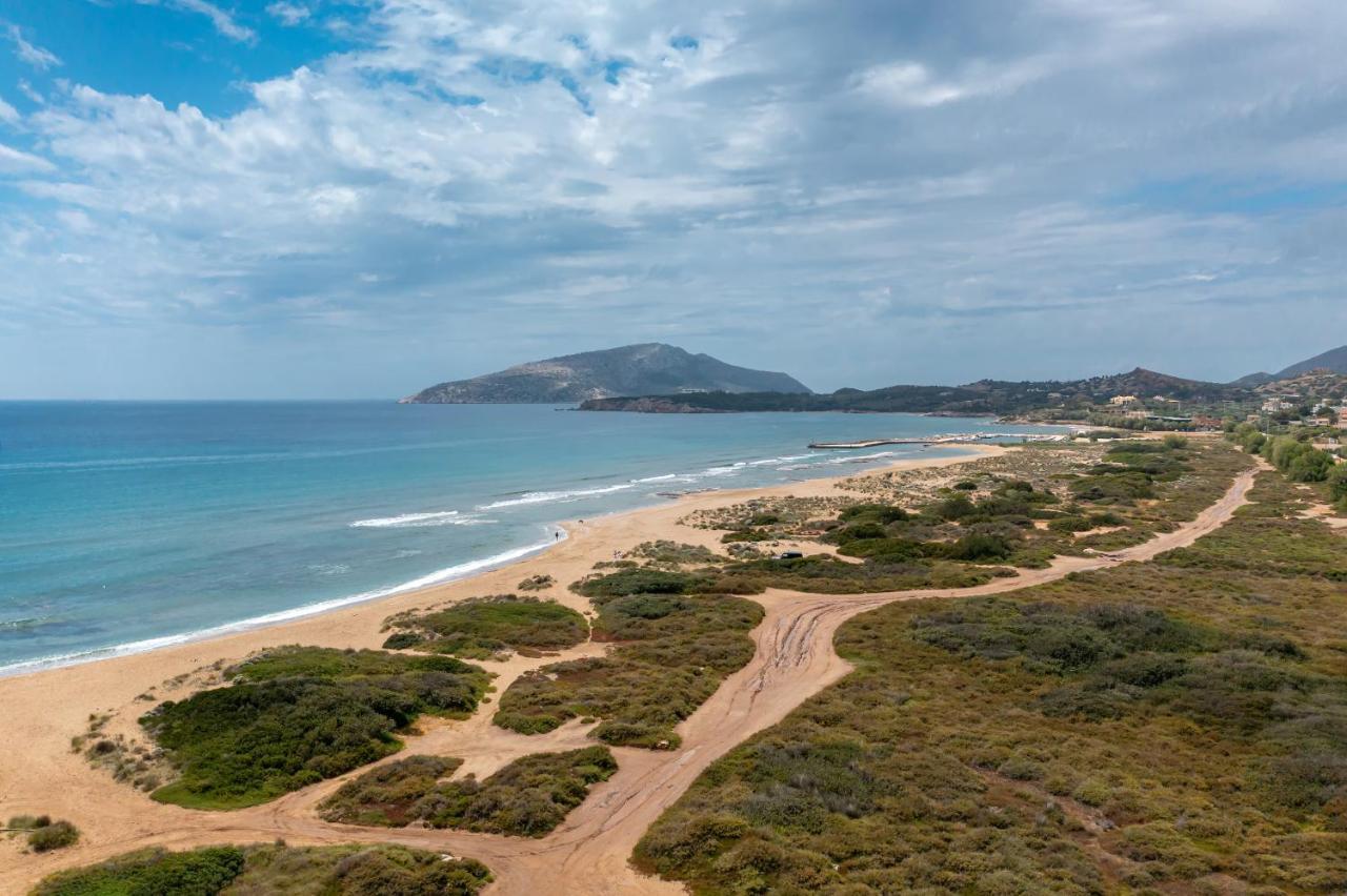 Legrena Beach House Szúnio Kültér fotó