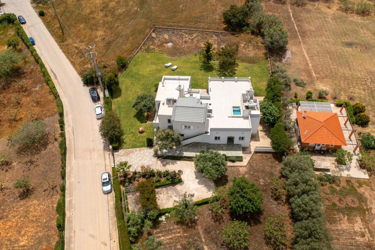 Legrena Beach House Szúnio Kültér fotó