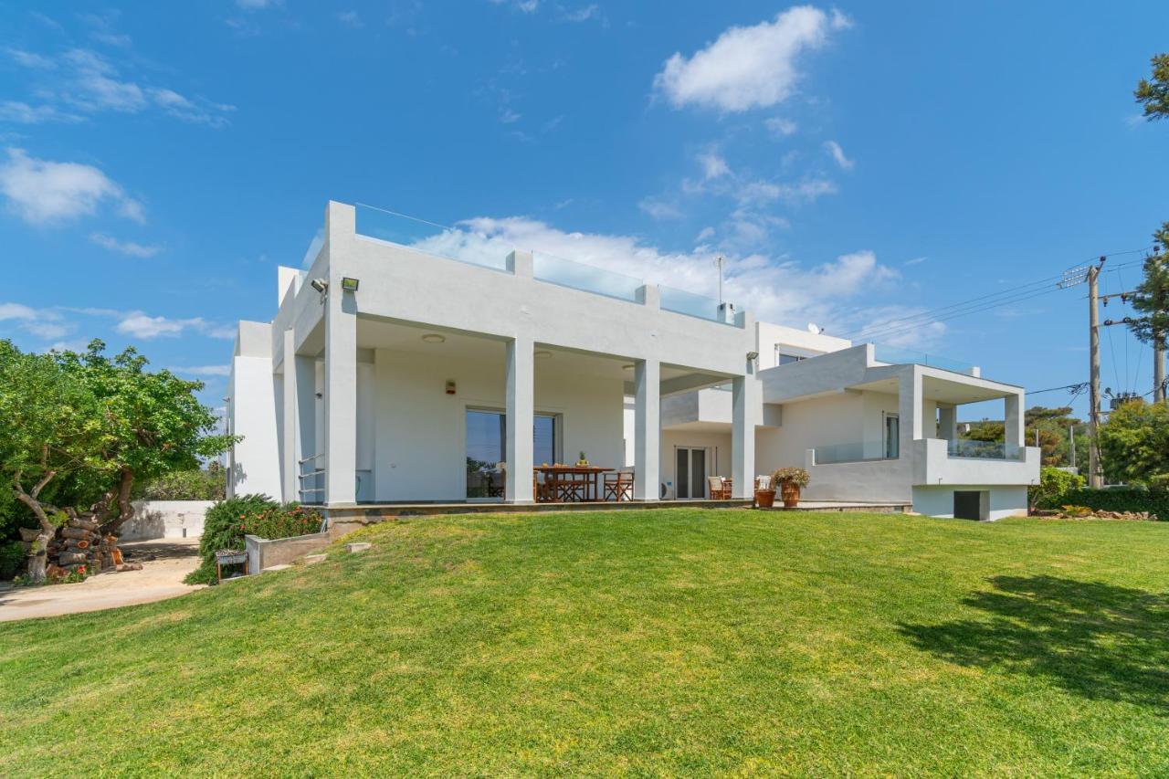 Legrena Beach House Szúnio Kültér fotó