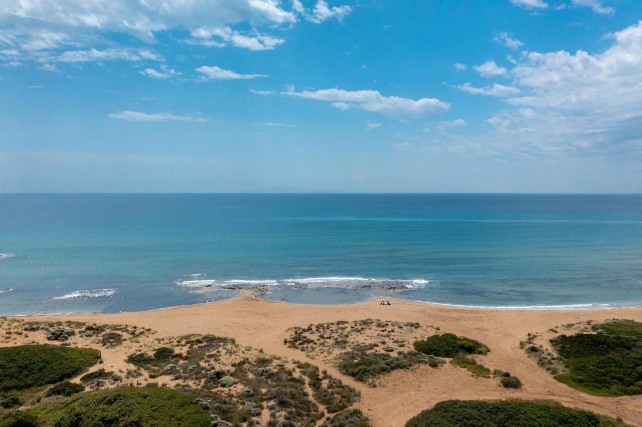 Legrena Beach House Szúnio Kültér fotó
