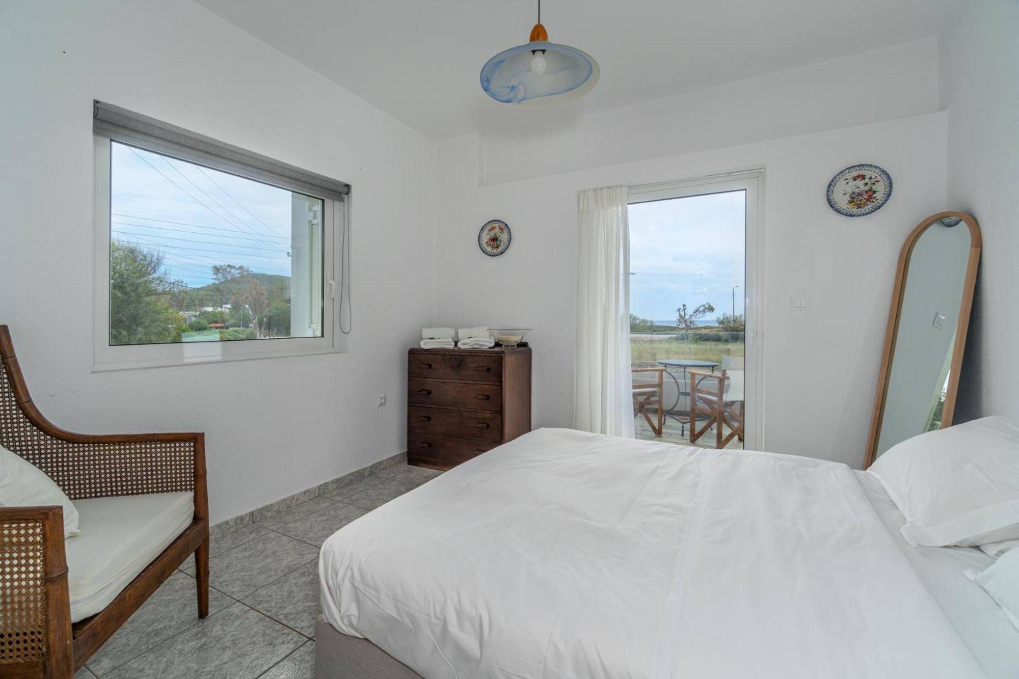 Legrena Beach House Szúnio Szoba fotó