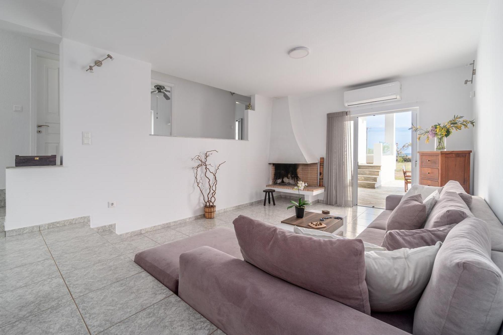 Legrena Beach House Szúnio Szoba fotó