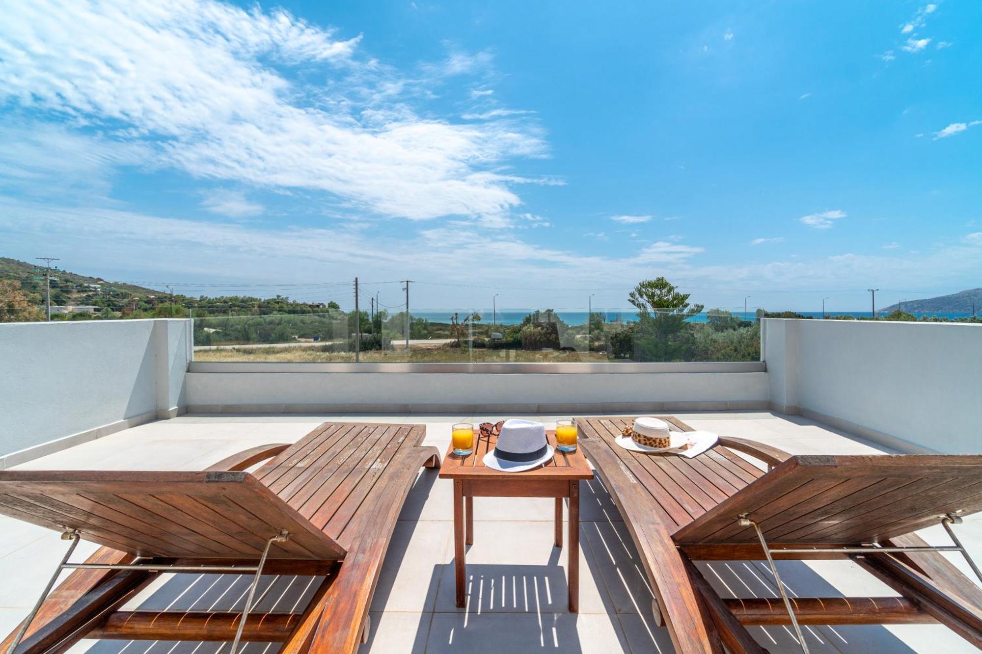 Legrena Beach House Szúnio Szoba fotó